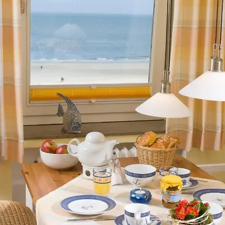 Ferienwohnung Mit Meerblick Und Westbalkon Вангероге Экстерьер фото